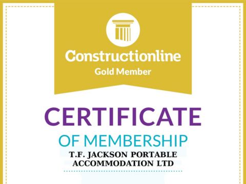 Construction Gold Certificate