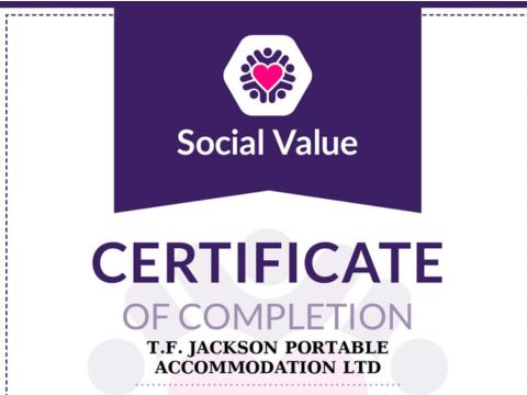 Social Value Certificate
